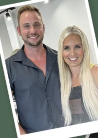 Jake Randolph with a Beauty Biz Pro client
